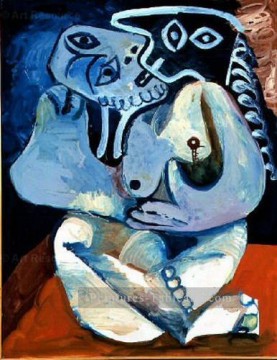 Etreinte 1970 cubisme Pablo Picasso Peinture à l'huile